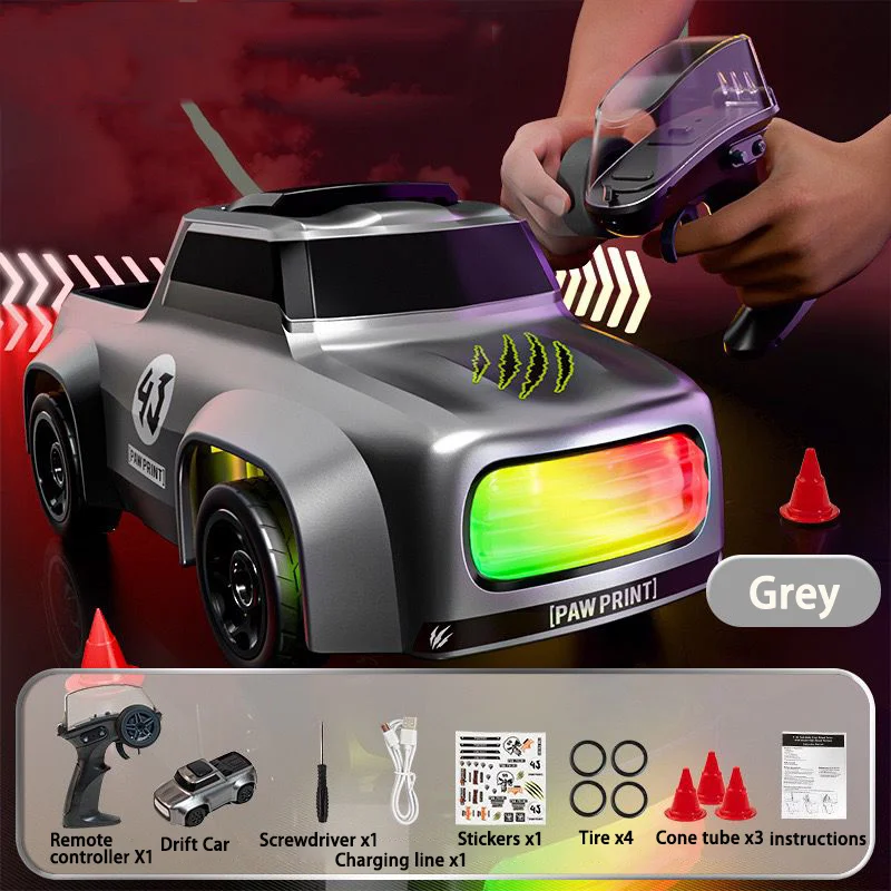 1:64 Pro Mini Drift RC Car - Christmas Gift Micro Drift Racer, Proportional Control, Collectible Toy - KT198146 view 6