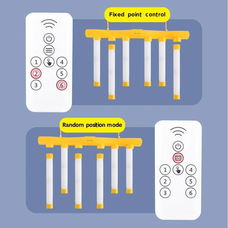 RC Catching Sticks Game with LED - Remote Control Reaction Training Toy, Electric Game for Family Fun - KT202512 view 7
