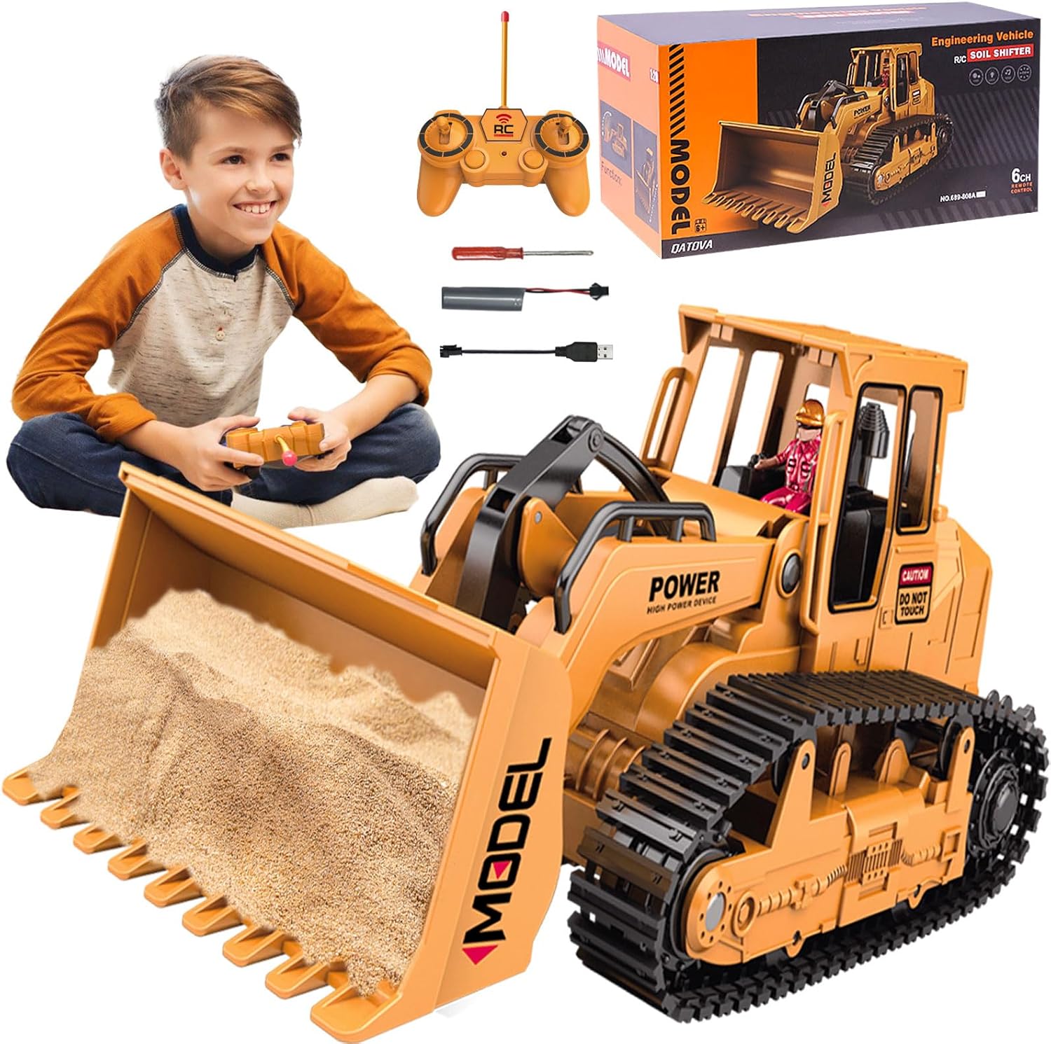 Heavy Duty RC Bulldozer