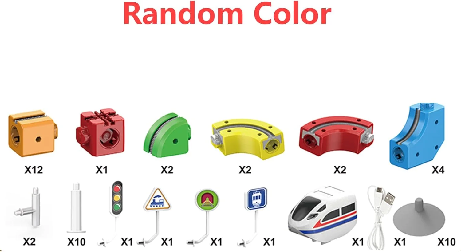 3D DIY Cube Track Racing Car (51pcs) - STEM Building Construction Toy, Creative Assembly Marble Track - KT206895 view 5