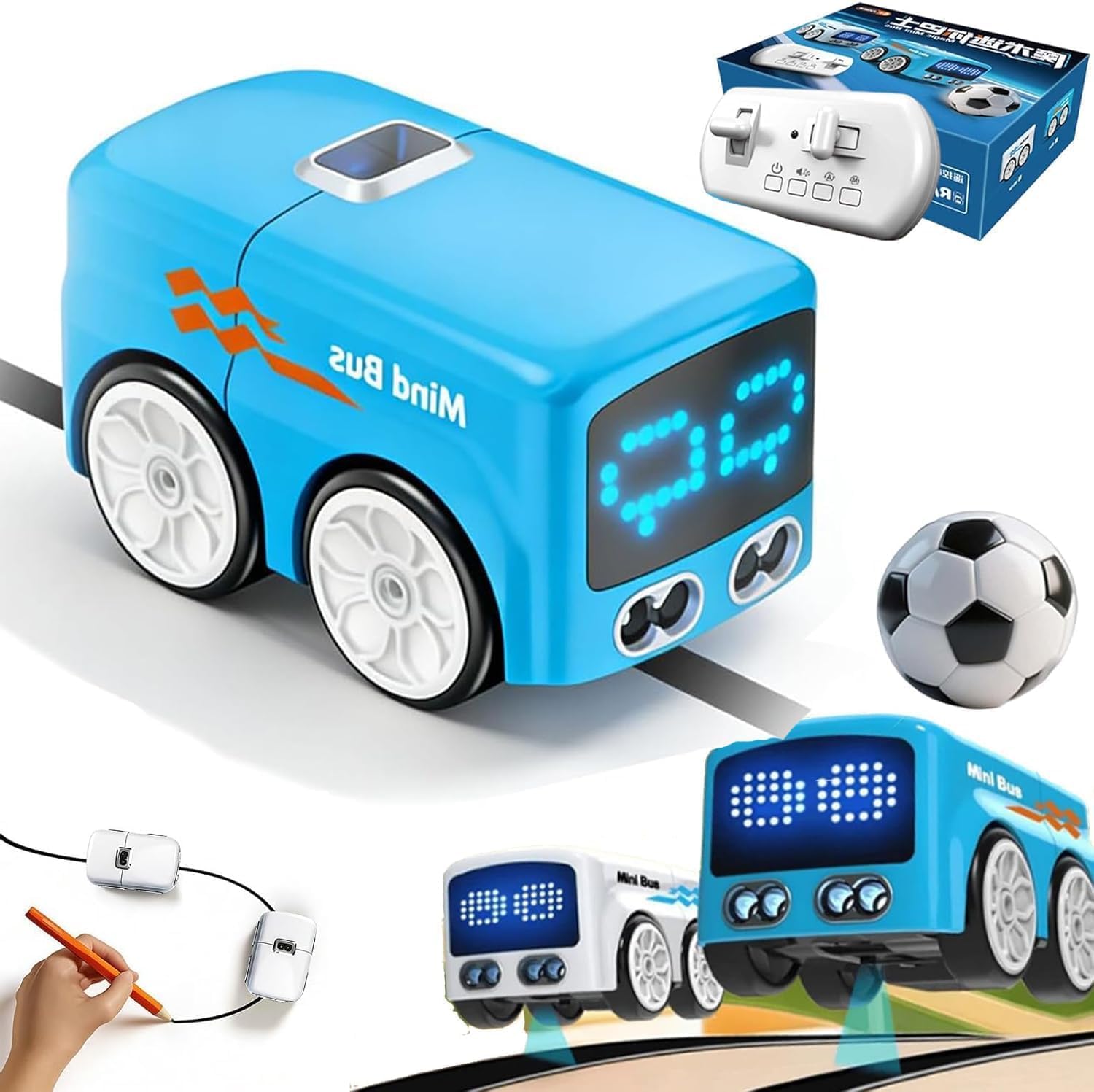 Magic Mini Bus (Intelligent RC Toy)