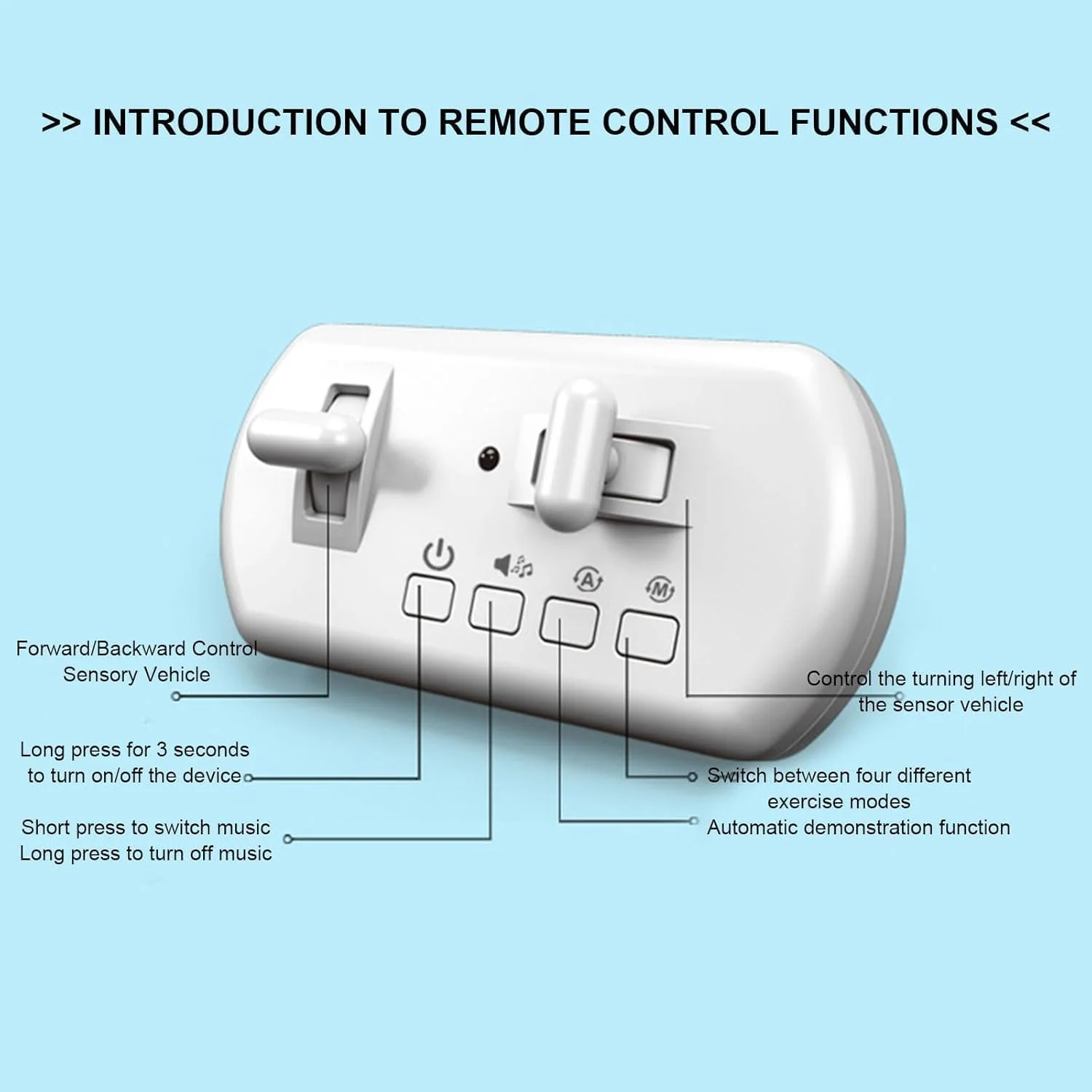 Magic Mini Bus Intelligent RC Toy - Transforming Bus with 5 Play Modes, Music, USB-C Rechargeable - KT211476 view 4