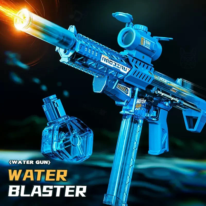 MK9 Spitfire High-Capacity Electric Water Gun - Premium LED Blaster, Long Range Summer Toy - KT211610 view 2
