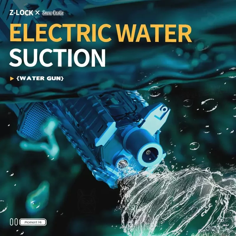 MK9 Spitfire High-Capacity Electric Water Gun - Premium LED Blaster, Long Range Summer Toy - KT211610 view 5
