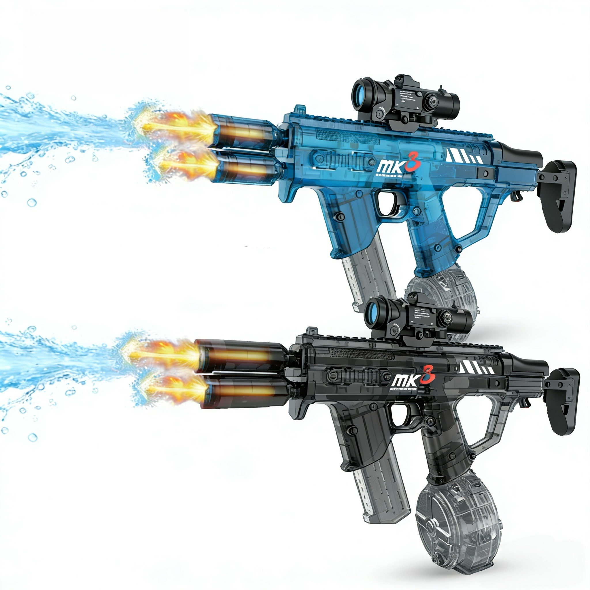 MK3 Dual Nozzle Automatic Water Gun (Flame Suppressor)